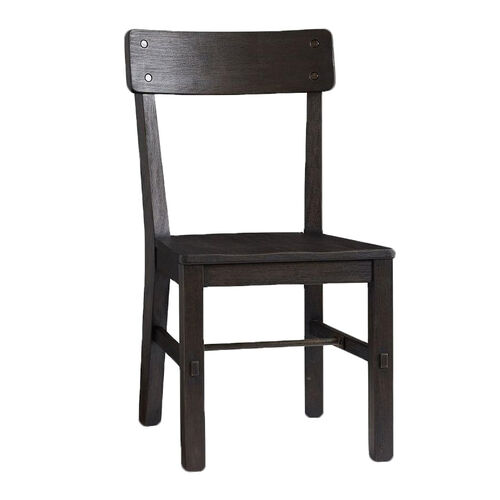 Pottery Barn Benchwright Dining Side Chair Blackened Oak